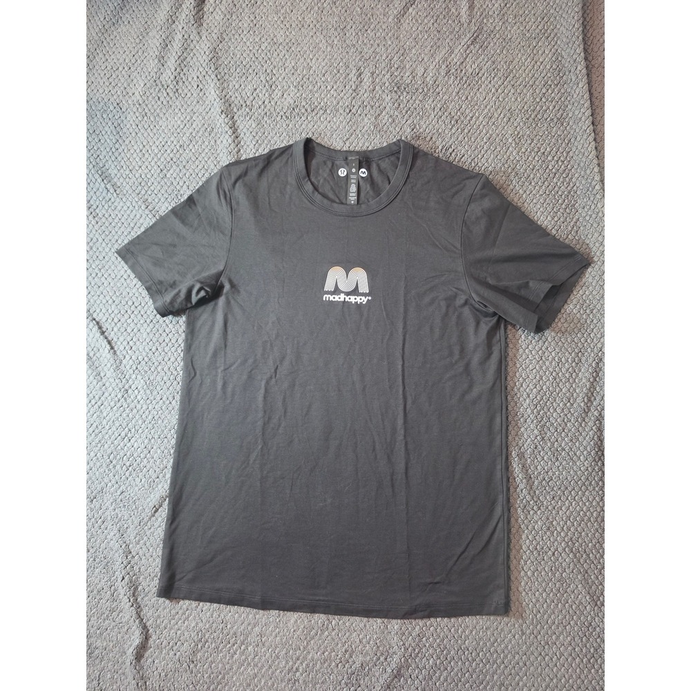 Lululemon x Madhappy Mens Pima Cotton Blend T-Shirt Gray Small LM3DR2S